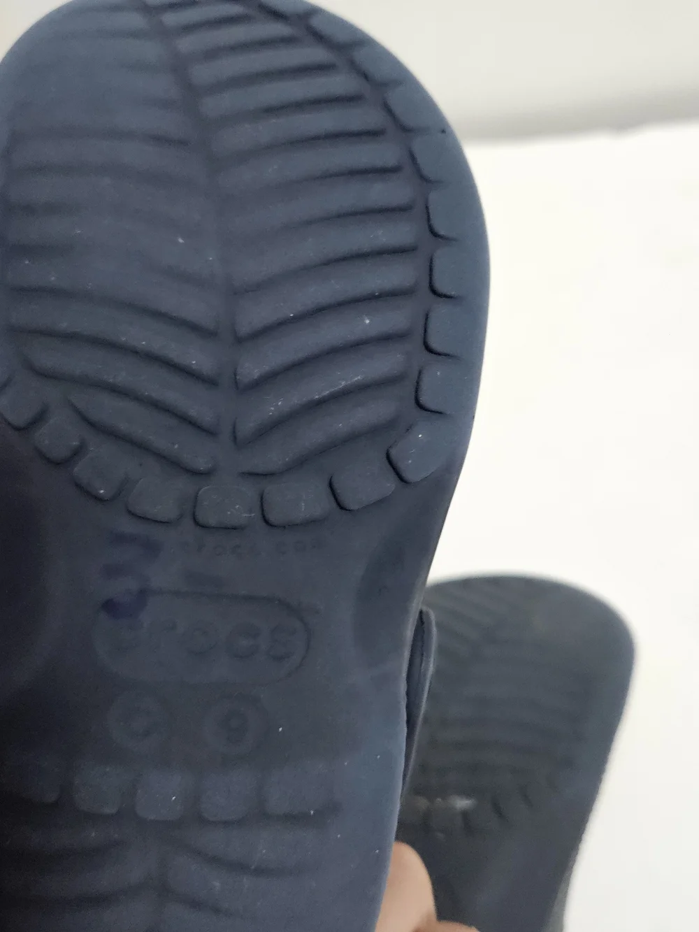CROCS Kids Navy Blue Clog Shoes with Character Charms
